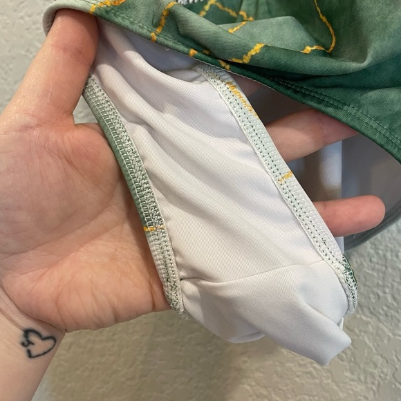 Averie Jade Deep Plunge One Piece Swimsuit - Small - Picture 9 of 11